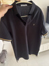 金利來(lái)【黑金7A】2026春夏新款短袖polo衫男士涼感休閑速干抗菌翻領(lǐng)T恤 黑色-99 L 175/92A 推薦135-150斤 曬單實(shí)拍圖