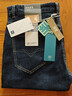 HLA海瀾之家牛仔褲男三國演義直筒褲五袋款大碼褲子男 曬單實(shí)拍圖
