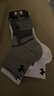 安德瑪（Under Armour）襪子【3雙】籃羽毛球運動(dòng)短襪男女跑步防臭加厚毛巾中棉襪筒 曬單實(shí)拍圖
