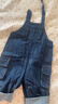 幼歌（YOUGE）嬰幼兒秋季新款寬松軟牛仔背帶褲寶寶舒適元氣直筒長(cháng)褲 牛仔藍 90 cm 曬單實(shí)拍圖