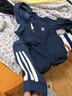adidas運動(dòng)夾克外套男裝春季新款阿迪達斯官方三葉草   深靛藍   XS 曬單實(shí)拍圖