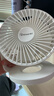 賽億電風(fēng)扇小風(fēng)扇小臺扇迷你USB手持便攜電風(fēng)扇小型學(xué)生宿舍床頭辦公室輕音桌面扇小型可車(chē)載風(fēng)扇 曬單實(shí)拍圖