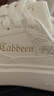 卡賓（CABBEEN）男鞋2026新款厚底增高休閑鞋時(shí)尚板鞋子男高端輕奢運動(dòng)鞋 乳白 40 曬單實(shí)拍圖