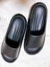 潔麗雅踩屎感涼拖鞋男士夏季2026新款室內防滑防臭情侶居家用厚底拖鞋女 星夜黑 42-43 【適合41-42】 曬單實(shí)拍圖