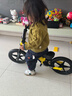 STRIDER兒童平衡車(chē)小孩滑步車(chē)1-4/3-7歲寶寶學(xué)步車(chē)無(wú)腳踏自行車(chē)少兒?jiǎn)诬?chē) Sport 黃色 曬單實(shí)拍圖