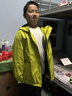 左西童裝兒童沖鋒外套2026新款男童防水戶(hù)外服春裝上衣潮 黃綠色 150 曬單實(shí)拍圖