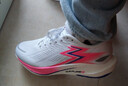 361°運動(dòng)鞋男鞋【飚速2.5 PRO】新品中考體測跑鞋競速跑鞋 361度白/螢光爆炸粉 43 曬單實(shí)拍圖