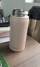 膳魔師（THERMOS）不銹鋼保溫杯大容量男女士?jì)和銛y水杯生日禮物團購定制JNR 【熱賣(mài)推薦】奶油白 350ml 曬單實(shí)拍圖