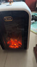 先鋒（SINGFUN）石墨烯取暖器家用暖風(fēng)機恒溫節能速熱電暖器小型仿真炭火電暖氣臥室辦公室遙控定時(shí)防水電熱風(fēng)機 【遙控+觸控】DNF-TH1R 曬單實(shí)拍圖
