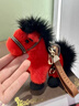 威爾通（WELTSTON）正版馬年擺件公仔毛絨玩具生肖馬玩偶生日禮物禮品小馬掛件鑰匙扣 曬單實(shí)拍圖