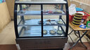 雪花三層柜涼菜展示柜熟食柜直冷風(fēng)冷冰柜冷藏柜鹵菜鴨脖柜保鮮柜商用點(diǎn)菜串串柜熟肉雞爪鴨貨串串柜 【豪華全銅管】1.2米前開(kāi)門(mén)弧形款 曬單實(shí)拍圖