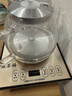 益茶福全自動(dòng)上水電熱水壺底部上水嵌入式茶臺功夫茶燒水壺飲水燒水一體機抽水玻璃煮茶壺保溫泡茶壺 SQ-008金色玻璃套裝 1L 曬單實(shí)拍圖