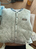 寬葉竹寶寶棉服套裝冬裝嬰兒速暖保暖加厚秋冬分體夾棉衣服兒童棉衣棉褲 大樹(shù)葉藍色(150g夾棉) 73 CM(12-16斤) 曬單實(shí)拍圖