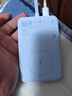 小米（MI）【3C認證】小米磁吸自帶線(xiàn)充電寶 10000 33W 藍色 iPhone安卓可用 可上飛機/火車(chē)戶(hù)外儲能電源 曬單實(shí)拍圖