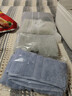 潔麗雅（Grace）純棉10A級抗菌防螨全棉毛巾男士洗臉毛巾2條裝柔軟吸水洗澡擦臉巾 曬單實(shí)拍圖