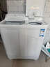 海爾（Haier）洗衣機半自動(dòng)雙缸雙桶筒脫水機甩干機大容量家用雙動(dòng)力雙杠波輪 【628S】10KG大容量+強力去污 曬單實(shí)拍圖
