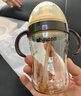 世喜直飲奶瓶1-3歲ppsu嬰兒吸管杯2歲一6歲喝牛奶300ml帶手柄 曬單實(shí)拍圖