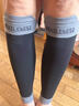 耐力克斯（NAILEKESI N）專(zhuān)業(yè)運動(dòng)護腿小腿護具壓縮護腿套護小腿套壓力襪跑步足球束腿帶 曬單實(shí)拍圖