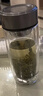 富光玻璃杯雙層 帶茶隔高硼硅玻璃水杯 茶水分離車(chē)載泡茶杯子男400ml 曬單實(shí)拍圖
