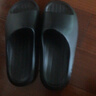 樸西男士四季抗菌室內浴室洗澡防滑居家情侶涼拖女 黑色 44-45 曬單實(shí)拍圖