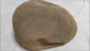 花九卿蔗陽(yáng)帽 老年人夏涼帽男太陽(yáng)帽亞麻編織帽子爺爺夏季鴨舌帽休閑鏤 卡其色 M (56-58cm) 曬單實(shí)拍圖
