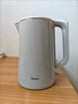 美的（Midea）燒水壺電水壺自動(dòng)斷電養生母嬰級316L不銹鋼 0涂層2升大容量雙層防燙泡茶 MK-SH20M320-PRO 曬單實(shí)拍圖