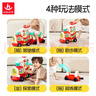 匯樂(lè )玩具小火車(chē)玩具車(chē)1-3歲嬰幼兒學(xué)步車(chē)兒童男女孩寶寶生日周歲禮物 曬單實(shí)拍圖