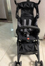 好孩子（gb）口袋車(chē)國際版POCKIT+可坐可躺登機嬰兒推車(chē)超輕便攜折疊傘 絲絨黑+扶手+禮包 曬單實(shí)拍圖