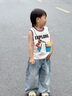 嘟嘟家兒童背心夏裝男童立體卡通無(wú)袖T恤女童透氣吊帶寶寶夏季可愛(ài)上衣 米白色 全尺碼預售 110 cm 曬單實(shí)拍圖