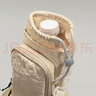 小野七天輕便手機包男女學(xué)生水壺雨傘包便攜單肩斜挎包外出運動(dòng)水杯挎包 休閑斜挎包【米白色】 曬單實(shí)拍圖