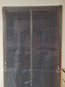 京東京造 金剛網(wǎng)防蚊門(mén)簾免打孔夏季大門(mén)防蠅隔斷簾全磁塊 灰色100*210cm 曬單實(shí)拍圖