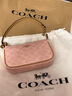 蔻馳（COACH）【品牌直供】女士NOLITA經(jīng)典標志單肩手提包塵粉色CDW31 曬單實(shí)拍圖