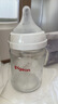貝親（Pigeon）新生兒 防脹氣寬口徑玻璃奶瓶160ml SS號奶嘴 0個(gè)月+ AA260 曬單實(shí)拍圖