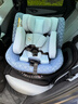 虎貝爾（HBR）E360pro新國標兒童安全座椅汽車(chē)用0-12歲i-Size星暮藍智能通風(fēng) 曬單實(shí)拍圖