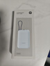 小米（MI）【3C認證】充電寶移動(dòng)電源10000 自帶線(xiàn)雙向快充口袋版灰藍色可上飛機/火車(chē)戶(hù)外儲能電源 曬單實(shí)拍圖