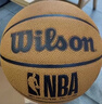 Wilson威爾勝NBA絕塵系列ENCORE PLUS防塵皮革室外神器成人比賽7號籃球 曬單實(shí)拍圖