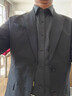 杉杉【三防科技面料】防曬西服西裝外套男士輕薄商務(wù)休閑純色男裝 曬單實(shí)拍圖