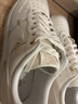 耐克NIKE女空軍一號AF1 運動(dòng)鞋FV3654-111帆白37.5 曬單實(shí)拍圖