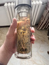 嘉特雙層加厚玻璃杯 茶水分離泡茶杯子 高硼硅帶茶隔水杯商務(wù)辦公車(chē)載 曬單實(shí)拍圖