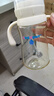 舒嬰防脹氣重力球吸管奶瓶嬰兒ppsu大寶寶喝水學(xué)飲杯寬口徑配件 PPSU300ML重力球配愛(ài)心鴨嘴（9月+） 曬單實(shí)拍圖