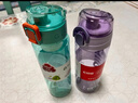 希樂(lè )大容量塑料杯tritan男運動(dòng)水杯女高顏值隨手杯帶濾網(wǎng) 迪卡藍680ml 曬單實(shí)拍圖