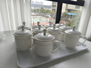 陶相惠 茶杯骨瓷辦公杯會(huì )議杯陶瓷蓋杯開(kāi)會(huì )杯子商務(wù)辦公水杯帶蓋10只裝 曬單實(shí)拍圖