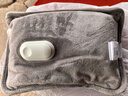 彩虹熱水袋暖手寶充電暖寶寶暖水袋注水暖手袋熱敷暖肚子暖腳 灰色 曬單實(shí)拍圖