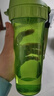 特百惠（Tupperware）茶韻500ml塑料杯男女士學(xué)生運動(dòng)水杯子大容量泡茶杯 羅勒綠 曬單實(shí)拍圖