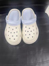 百慕傾臣洞洞鞋女款2026新款夏季外穿厚底eva防滑防臭足弓支撐涼拖鞋女士 白藍【小貓小魚(yú)】 38-39 標準碼（內長(cháng)245mm） 曬單實(shí)拍圖