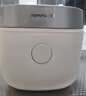 九陽(yáng)電飯煲家用電飯鍋鐵釜球膽不粘4升大容量4A級好米飯4L微壓多功能蒸飯智能預約煮飯鍋 【健康0氟 琺瑯瓷釜】 4L -40NF01 曬單實(shí)拍圖