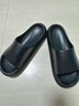 潔麗雅踩屎感涼拖鞋男士夏季2026新款室內防滑防臭情侶居家用厚底拖鞋女 星夜黑 42-43 【適合41-42】 曬單實(shí)拍圖