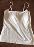 草本初色吊帶背心女春夏新款免穿內衣女美背打底內搭一體式帶杯墊胸墊文胸 曬單實(shí)拍圖