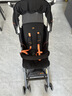 好孩子（gb）口袋車(chē)?嬰兒推車(chē)可登機遛娃輕便折疊帶減震旅行車(chē)6個(gè)月-4歲 黑橙 曬單實(shí)拍圖