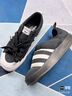 adidas NIZZA PLATFORM厚底增高運動(dòng)帆布鞋女阿迪達斯三葉草 一號黑/白   37 曬單實(shí)拍圖